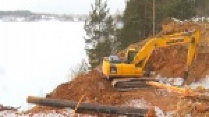 Подготовка к паводку идет на Галкинском карьере