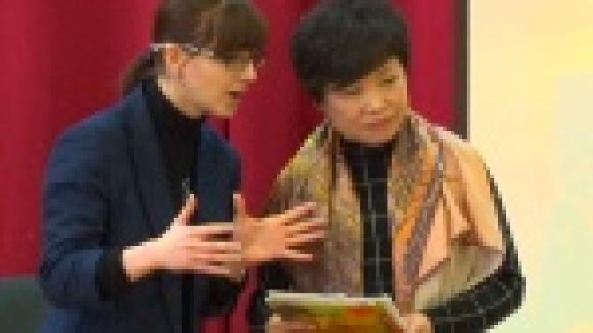 В одной из школ Первоуральска состоялся необычный урок. Вели его преподователи из Поднебесной