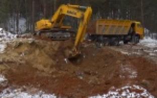 На Галкинском карьере заработала тяжелая техника