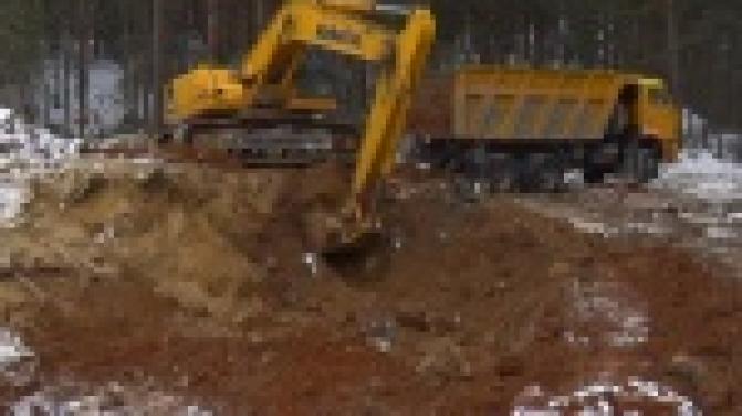 На Галкинском карьере заработала тяжелая техника