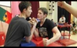 Соревнования по армспорту прошли в Центре детского творчества