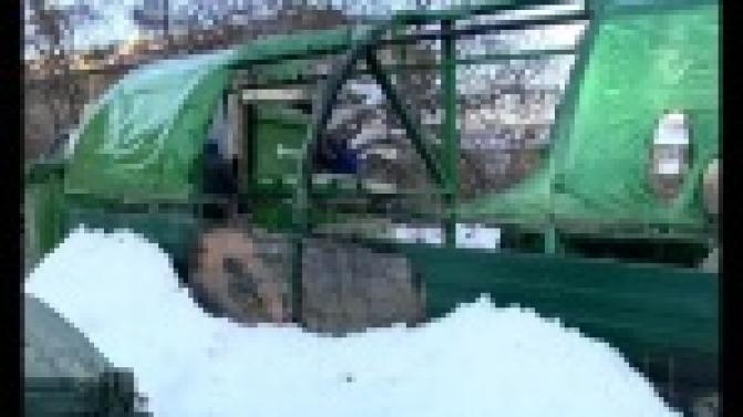 Сгоревшие мусорные баки заменят на новые