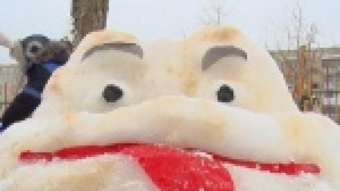 На детской площадке одного из дошкольных учреждений появилась своя киностудия