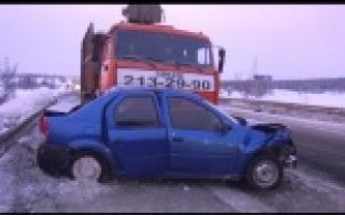 В аварии на Московском тракте пострадали дети