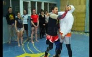 Необычную тренировку провели по инициативе общественной организации "Первоуральск - город Чемпионов".