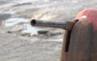 Улица Белинского каждую зиму превращается в настоящую полосу препятствий