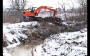 Ради спасения домов в посёлке Доломитовый коммунальщики готовы изменить русло реки...