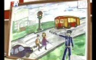 "Полиция глазами детей" - в преддверии профессионального праздника в ОМВД состоялся ежегодный конкурс рисунков.