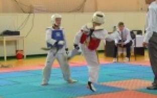 Юные спортсмены по тхэквондо состязались в боях за новые пояса