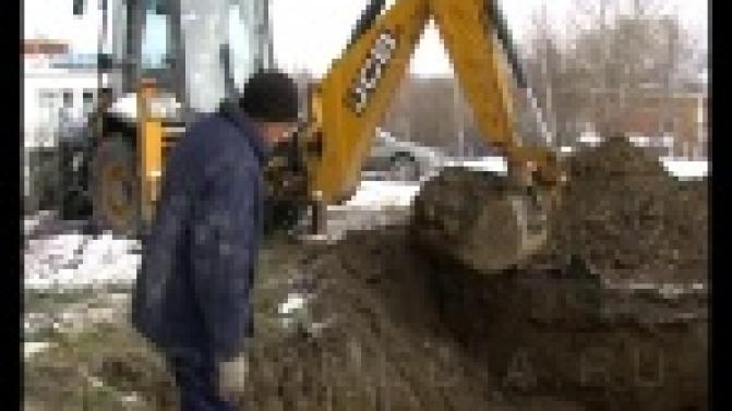 Остались без воды.