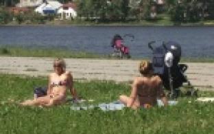 Уже несколько дней на Урале стоит тридцатиградусная жара