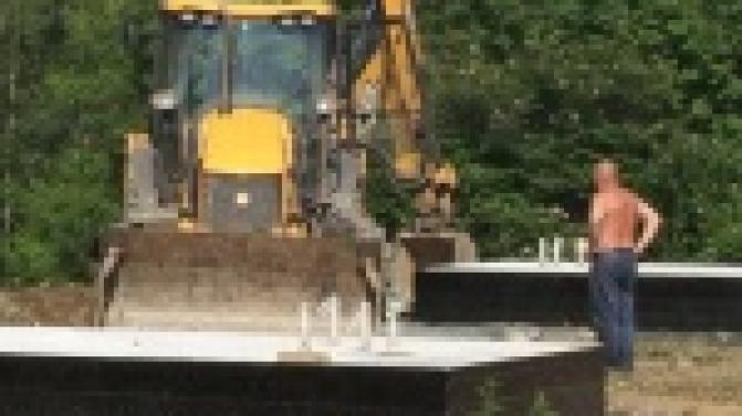 Реконструкция городского парка культуры и отдыха идёт полным ходом