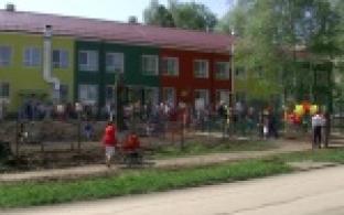 На территории микрорайона Динас открыли новый детский сад