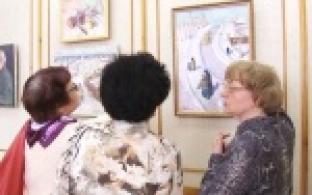 Масло и акрил, холст и винил - в музее истории ПНТЗ открылись сразу две выставки