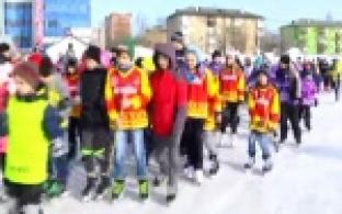 В минувшие выходные в Первоуральске прошли соревнования и по конькобежному спорту