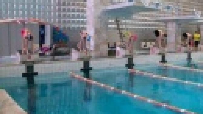 Дворец водных видов спорта принимал областные соревнования по плаванию.