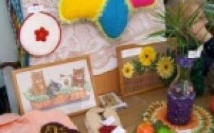 Выставка в обществе инвалидов