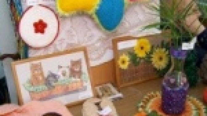 Выставка в обществе инвалидов