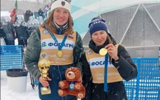 Наталья Крамаренко (Первоуральск) и Екатерина Евтягина одержали победу на Чемпионате России по лыжным гонкам