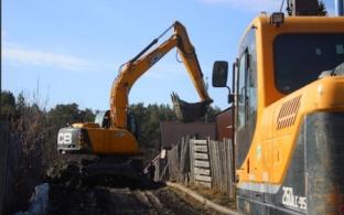 В Старых Решётах начали строительство газопровода