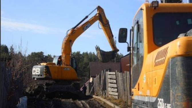 В Старых Решётах начали строительство газопровода