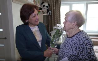 Ветеран труда, прошедший Великую Отечественную войну, отмечает 96-летие
