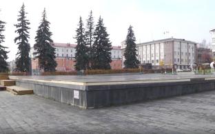 «Поющий» фонтан в центре Первоуральска к зиме готов